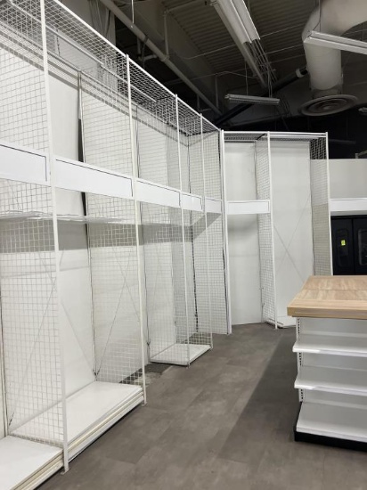 Sections of Grid Racking