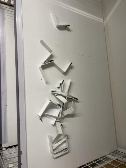 Group of shelving clips