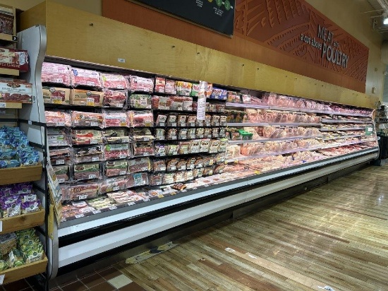 32ft Run Of 2012 Hussmann Multideck Meat Cases