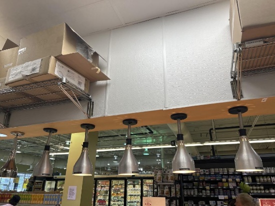 Hanging Deli Heat Lamps