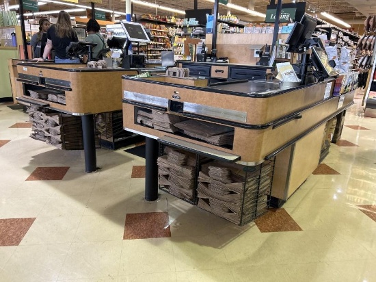 Killion U-Shaped Dual Checkstand