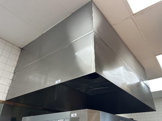 78in x 60in Kitchen Exhaust Hood