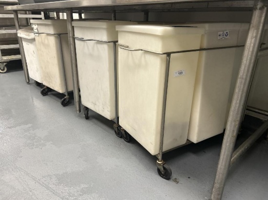 Group Of Portable Ingredient Bins