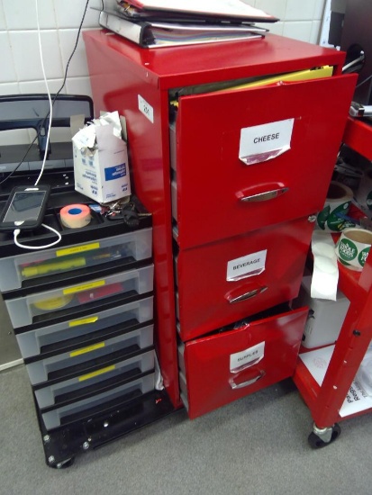 Dented File Cabinet