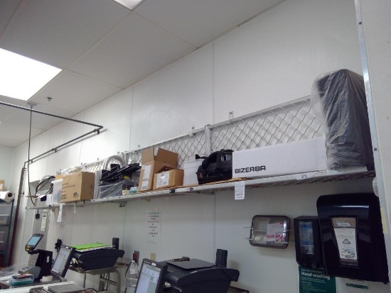 All Boat Shelves In Meat Prep Room