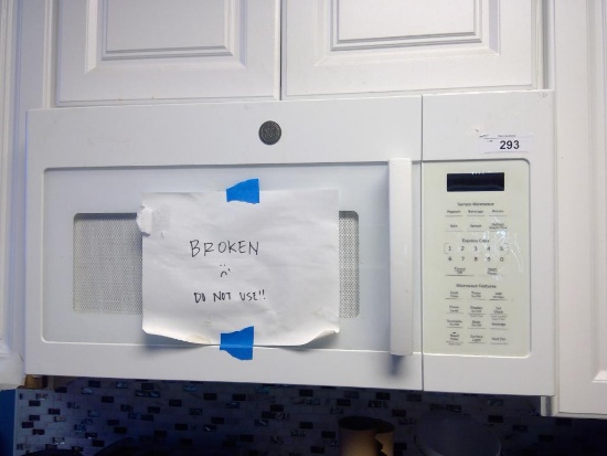 GE Above Range Microwave