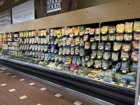 48ft Run Of 2005 Hussmann Multideck Produce Cases