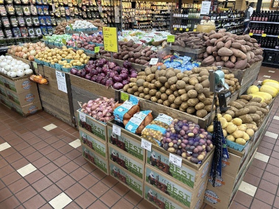 Group Of Wooden Orchard Bins