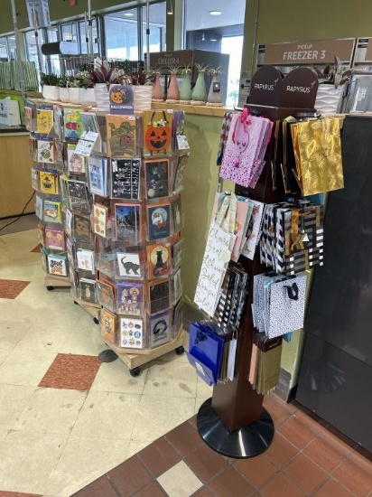 Greeting Card And Bag Merchandisers