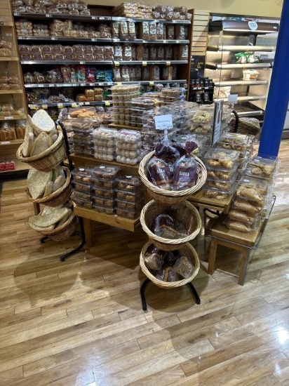 Group Of Assorted Bakery Merchandisers