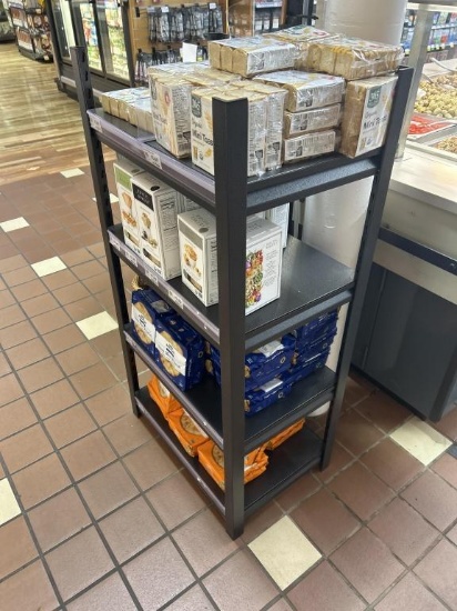 24in x 16in x 47in Metal Merchandiser
