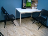 Tables And Chairs In Break Room