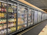 56ft Run Of Hussmann Multideck Cases W/ Doors