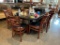 2 Cafe Tables W/ Drop Down Liefs And 7 Chairs