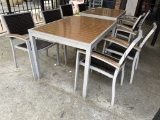 Patio Dining Table And 4 Chairs