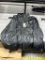 Corbani Men's Black Leather Motorcycle Jacket XL