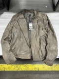 Corbani Women's Asymmetrical Leather Jacket S