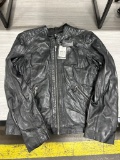 Corbani Women's Leather Moto Jacket XL