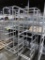 aluminum sheet pan racks, on casters