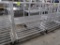 aluminum cooler rack, on casters