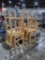 wooden bar height chairs