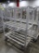 aluminum cooler rack, on casters