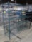 wire shelving unit, epoxy coated