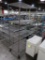 wire shelving unit, on casters
