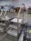 3-step stocking platform, aluminum