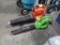 Echo battery operated blower (missing battery) & Portland 120v blower