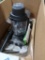 pallet of misc- Vitamix XL large capacity blender (looks new), lateral file,