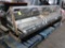 Hussmann slant glass single-deck seafood merchandiser, 12' case, new