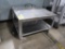 stainless equipment stand w/ undershelf