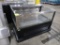 Wasserstrom refrigerated showcase w/ 3) glass sides
