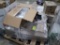 pallet of misc merchandising displays- ModoShelf front fence, cosmetic displays, etc