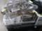 group of stainless & plastic pans, etc