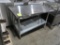 stainless table w/ undershelf
