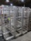 aluminum sheet pan racks, on casters