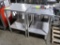 aluminum tables w/ undershelf