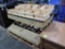 wooden produce merchandiser w/ angleable top