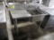 single compartment sink w/ L drainboard & pre-wash sprayer