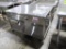 Avalon bakery finishing table, includes 2) heated icing bowls & 1) topping bowl