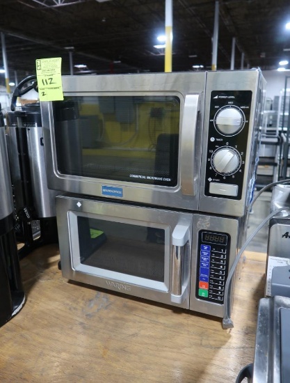 Radience & Waring microwave ovens