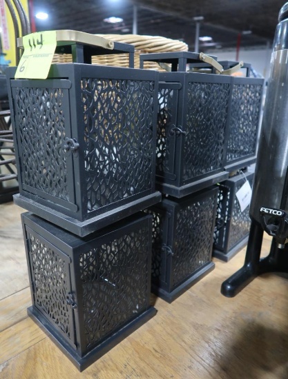 metal lanterns