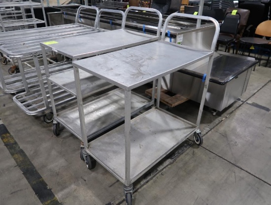 aluminum stocking carts