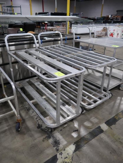 aluminum stocking carts