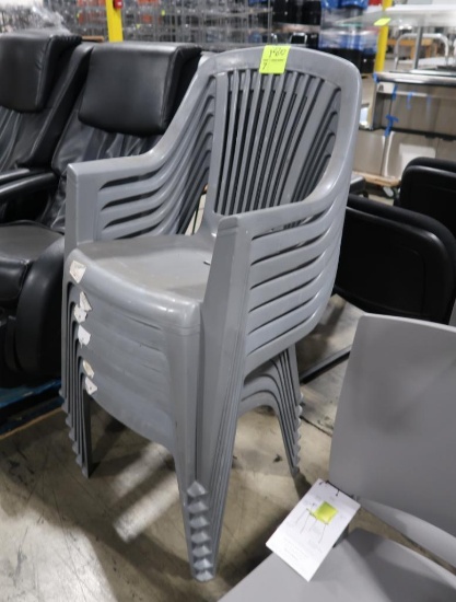 plastic stackable chairs