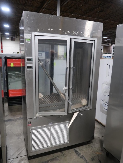 Southern Case Arts 2-sided refrigerator w/ humidity control