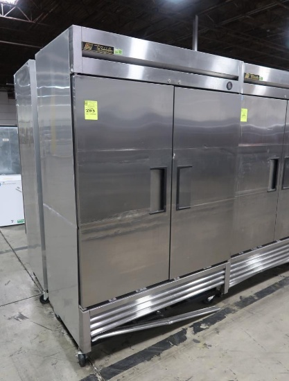 True 2-door stainless refrigerator