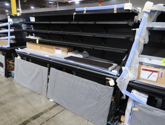Carter refrigerated multideck case, self-contained, ~10' case, new